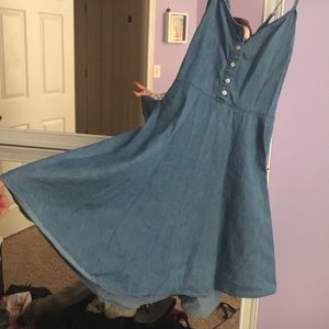 Jean dress worn twice!